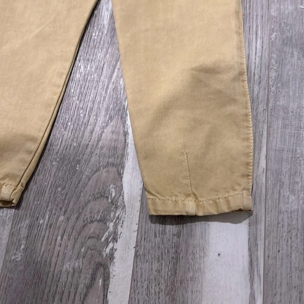 Zara Unisex Sand Denim Overalls Size 4-5